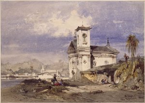 Igreja de Santa Luzia, Rio de Janeiro de Eduard Hildebrandt