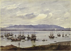 Panorama do Rio de Janeiro de Eduard Hildebrandt