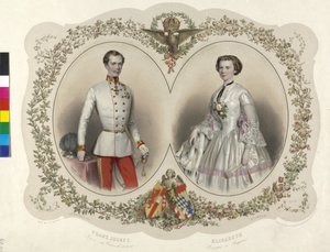 Franz Joseph I Imperador da Áustria - Elisabeth, duquesa da Baviera