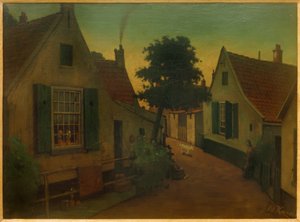 Rua em Domburg