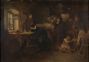 Os refugiados que chegaram de Eduard Kurzbauer