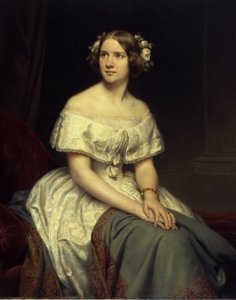 Alemão: Retrato da cantora Jenny Lind