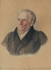 Professor Anton Schaller (1773-1844), o pai do artista de Eduard Schaller