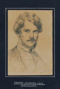 auto-retrato de Eduard Swoboda