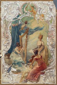 Canto (desenho para um mural na Varieté Ronacher, Viena)