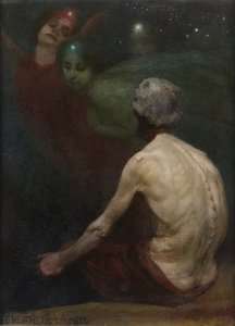 O anão Alberich e os Rhinemaidens The Rhine Gold, 1909.