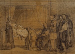 Estudo para o testamento de Isabel, a Católica