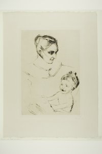 A alegria de uma mãe de Edvard Munch