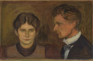 Aase e Harald Norregaard de Edvard Munch