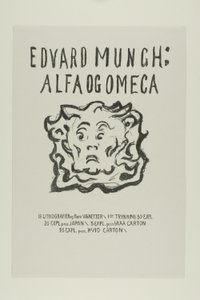 Alfa e Omega:Página de título de Edvard Munch