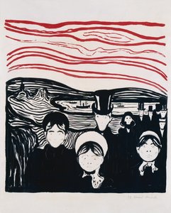 Sensação de medo de Edvard Munch