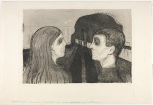 Atração II de Edvard Munch