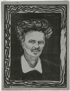 August Strindberg de Edvard Munch