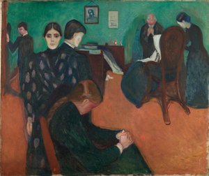 Morte na enfermaria de Edvard Munch