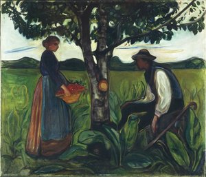 Fertilidade, c.1899-1900 de Edvard Munch