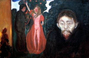 Ciúme, 1895 de Edvard Munch