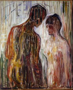 Love and Psyche Painting de Edvard Munch (1863-1944) de Edvard Munch