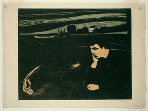 Melancolia III de Edvard Munch