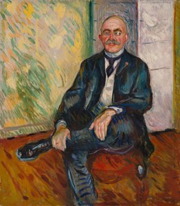 Retrato de Gustaf Schiefler de Edvard Munch