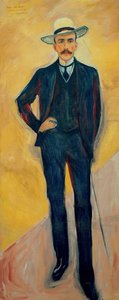Retrato de Harry Graf Kessler 1868-1937, 1906. de Edvard Munch
