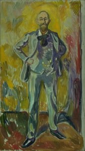 Retrato do Professor Daniel Jacobson de Edvard Munch