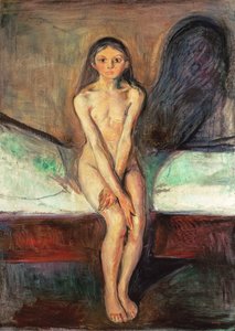 Puberdade de Edvard Munch
