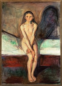 Puberdade de Edvard Munch