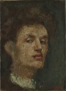 Auto-retrato de Edvard Munch