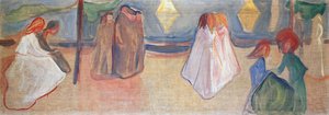 Noite de Verão de Edvard Munch