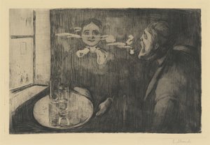 Cara a cara de Edvard Munch