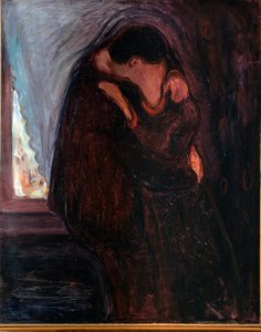 O beijo de Edvard Munch