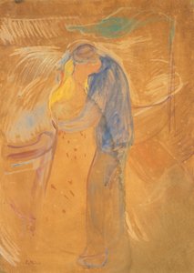 O beijo, 1906-1907. de Edvard Munch