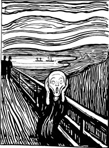 O Grito, 1895. de Edvard Munch