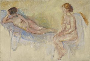 Dois Nus, c.1902-3 (óleo sobre tela)