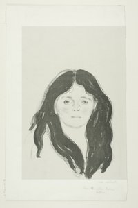 Jovem do Quartier Latin de Edvard Munch