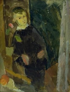 Retrato de um menino de Edvard Weie