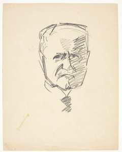 Estudo para um retrato de dr.med. Carl Lorentzen (1860-1932)