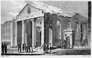 Ruínas de São Paulo Covent Garden de Edward (after) Dayes