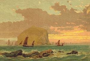 A Pedra de Baixo (litografia a cores)
