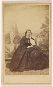 Jessie Benton Fremont, esposa do General J.C. Fremont e filha do Senador Thomas Hart Benton.