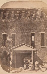 A evacuação de Fort Sumter, abril de 1861.