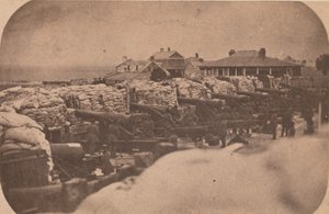 A evacuação de Fort Sumter, abril de 1861, abril de 1861.