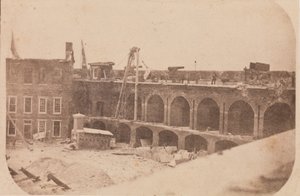 A evacuação de Fort Sumter, abril de 1861, abril de 1861.