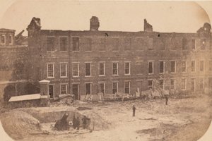 A evacuação de Fort Sumter, abril de 1861, abril de 1861.