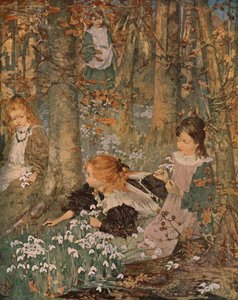 A vinda da primavera, 1899, c1930.