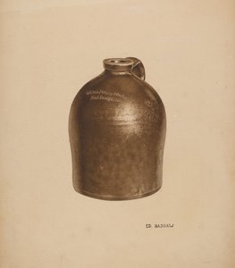 Jarro de Leite de Cerâmica de Edward Bashaw