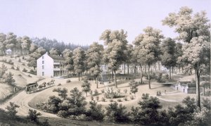 Stribling Springs, Spa Village, País Augusta, 1858