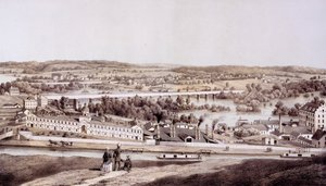 Vista da colina do jogo, Richmond, Virgínia, de &39;Álbum de Virgínia&39;, 1858
