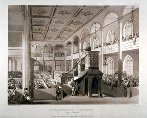 Capela da Instituição da Sociedade Filantrópica, London Road, Southwark, Londres, 1809 de Edward Blackburn