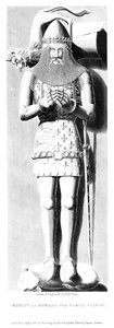 Efígie de Eduardo, o Príncipe Negro 1330-1376, 1824.